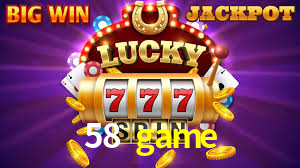 APP oficial da 58 game para mobile